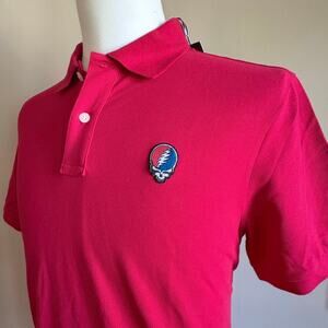 Grateful Dead Steal Your Face Vineyard Vines Heritage Polo (M)